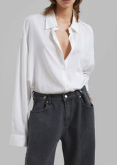 Hayla Denim Pants - Grey Wash
