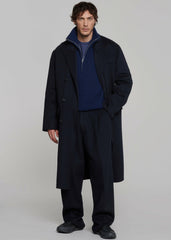 Beo Wool Suit Pants - Navy