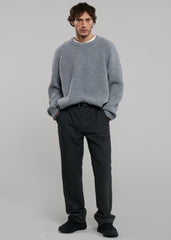 Carter Crew Neck Sweater - Grey