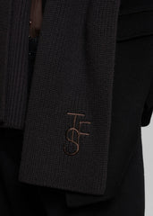 Colton Wool Scarf - Dark Plum