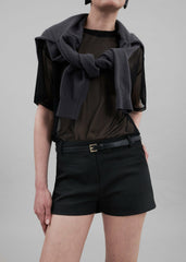 Pia Hot Pants - Black