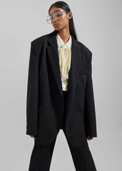 Lyra Oversized Blazer - Black