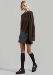 Talia Sweatshirt - Brown