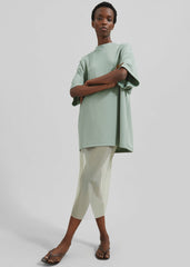 Hal Drop Shoulder T-Shirt - Sage