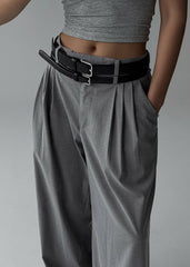 Linna Trousers - Light Grey