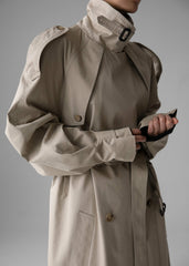 Pelly Trench - Beige