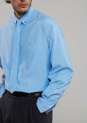 Mason Button Up Shirt - Blue