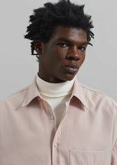 Mason Button Up Shirt - Light Peach