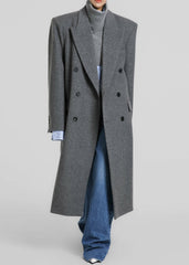 Birnam Wool Coat - Grey