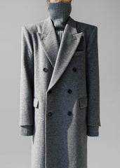 Birnam Wool Coat - Grey