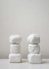 Completedworks Candle Holder Set Of 2 - Matte White