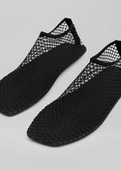 Christopher Esber Mesh Water Flats - Black