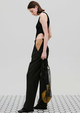 Bevza Honeycomb Tank Tote - Black