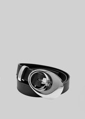 Beaufille Porte Belt - Black/Silver