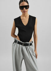 Bevza Vest Bodysuit - Black