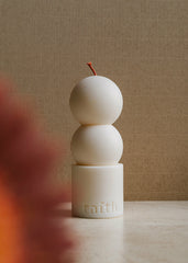 Taith Lilu Candle - Cream