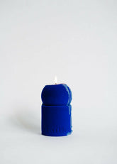 Taith Velvet Lulu Candle - Blue