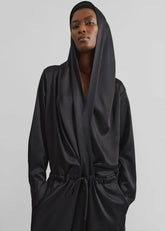 Jesmond Hooded Jumpsuit - Black