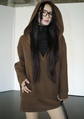 Belsay Hoodie - Khaki Brown