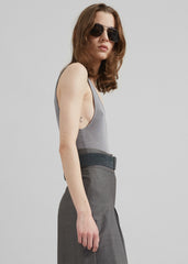 Rivo Knit Tank Top - Grey