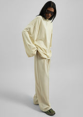 Rio Oversized Sleeve Tee - Cement