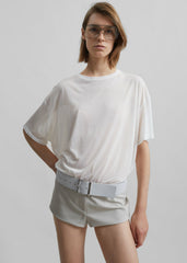 Selvan Sheer T-Shirt - White