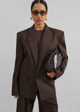 Jun Blazer - Brown