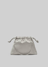Velora Satin Pouch - Light Taupe