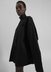 Riken Oversized Shirt - Black
