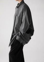 Lioris Oversized Shirt - Black/White Stripe