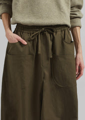 Fae Balloon Pants - Army Green