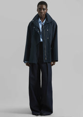 Norris Short Trench - Navy