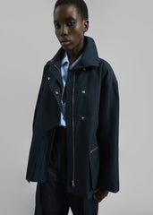 Norris Short Trench - Navy