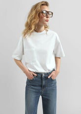 Yuri Boxy Super Soft Tee - White