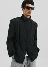 Louis Gabriel Nouchi Tailored Padded Jacket - Black