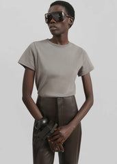 Eben Baby Tee - Taupe