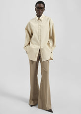 Kent Button Up Shirt - Beige