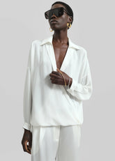 Roseau Blouse - White