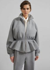 Sorelle Peplum Jacket - Grey