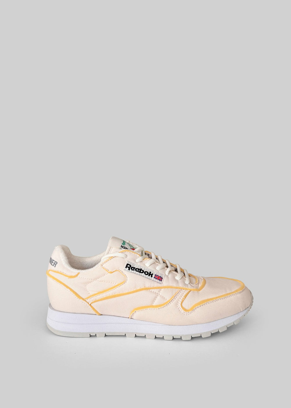 Hed Mayner x Reebok Classic Leather Premium Sneakers - Butter