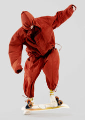 Hed Mayner x Reebok Oversized Track Pants - Rust