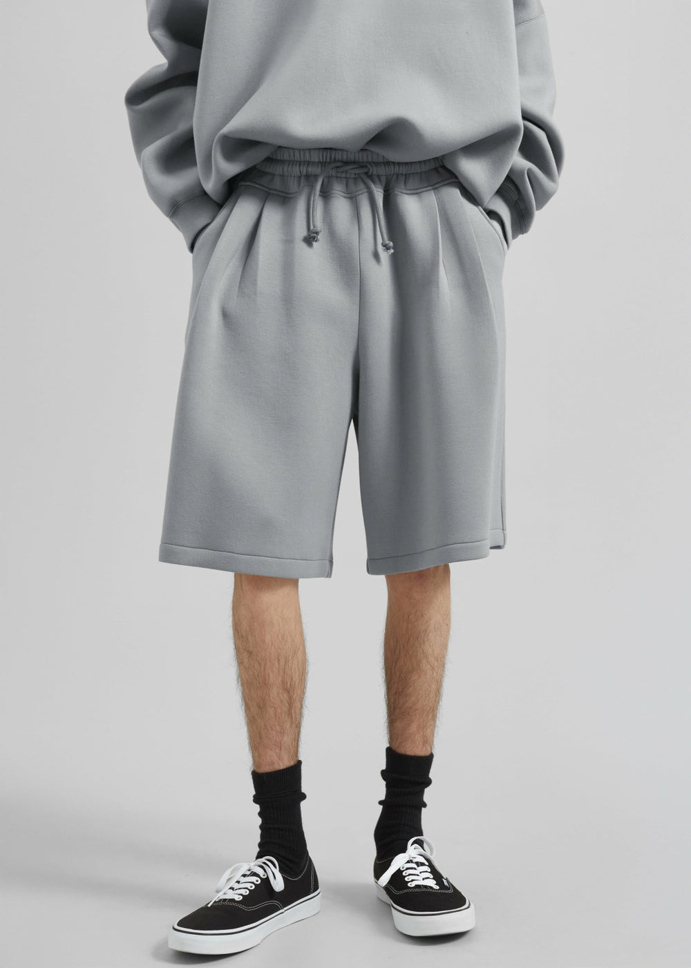 Tate Sweat Shorts - Grey