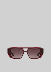 Karen Wazen x TFS Frankie Sunglasses - Burgundy