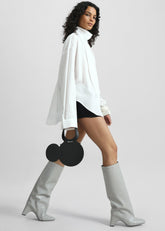 Coperni Bridge Boots - Grey