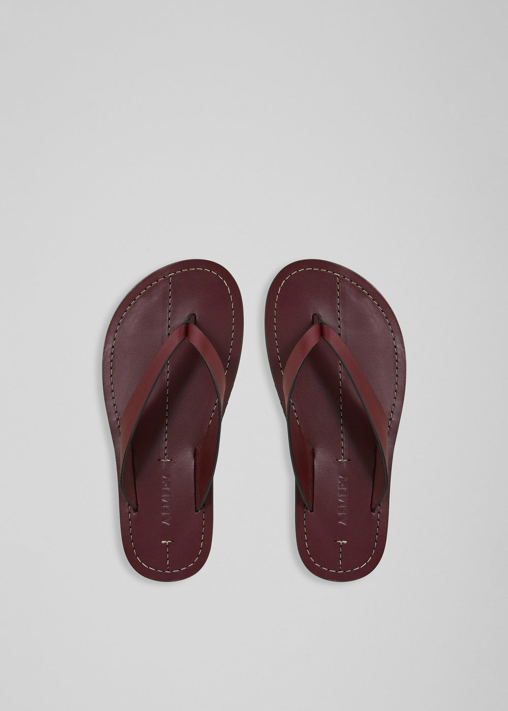 A.Emery The Flora Sandals - Merlot