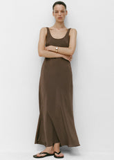 Matteau Bias Tank Dress - Truffle