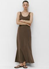 Matteau Bias Tank Dress - Truffle