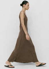 Matteau Bias Tank Dress - Truffle