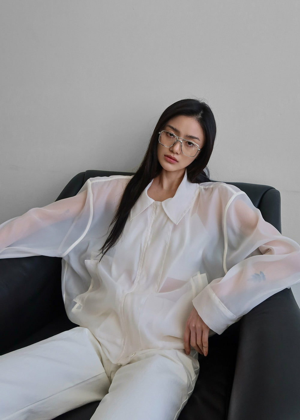 Soller Sheer Jacket - Ivory