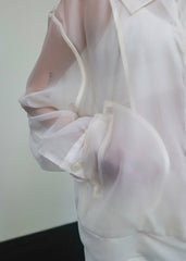 Soller Sheer Jacket - Ivory